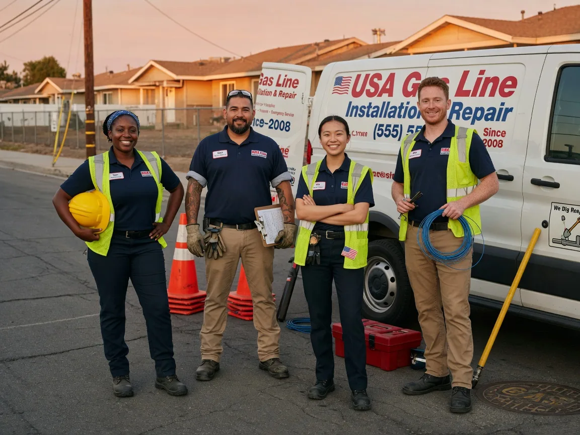 Gas Line Installation company in Oglesby, IL